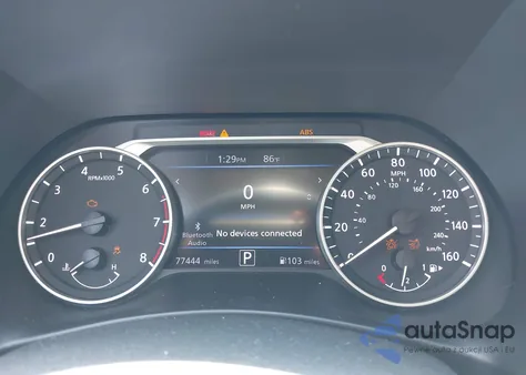 2021 Nissan Sentra Sv Xtronic Cvt z USA, uszkodzony, nr VIN 3N1AB8CV9MY265924